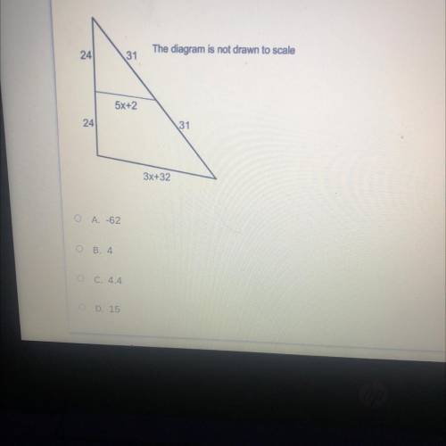 Solve for x.
I need help fast please help me