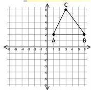 For Triangle ABC, what is the length of AB?
A 3
B 4
C 5
D 6