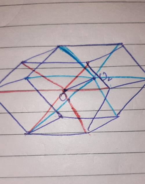 Please help !!! two identical hexagons with resistance 'r' each are placed parallel to each other f