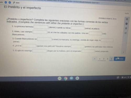 Help pls Spanish III