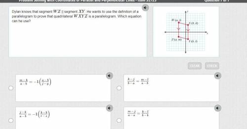Problem Solving with Coordinates of Parallel and Perpendicular Lines