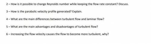 How is it possible to change Reynolds number while keeping the flow rate constant?​