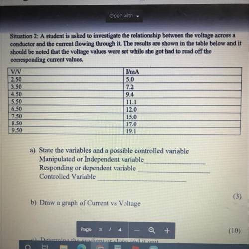 What is the answer for the a