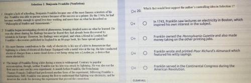 Please help me fast !

There’s a photo of the selection and the question with the answers
No links