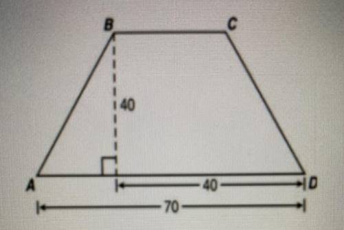 Trapezoid ABCD is shown. What is the length of AB?