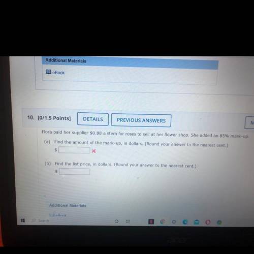 I need help with this question and no links or I will report you