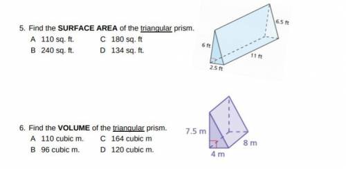 Please help with the surface area/volume of these 2 cubes