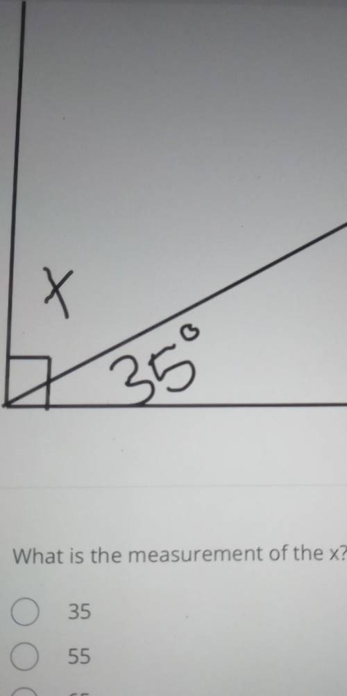 What is the measurement of the x​