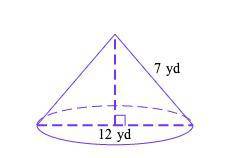 Find the lateral surface area and surface area of a cone with a base diameter of 12 and a slant hei