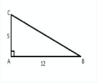 In the following right triangle, if the sides and become twice longer, what will be the ratio of th