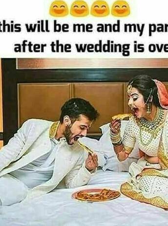 Yo ..... this will be me and my partner after the marriage is over hahahaha​