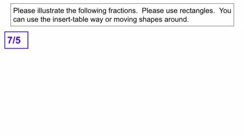 Please illustrate the following fractions.