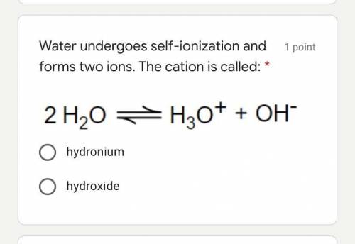 What is the cation called?