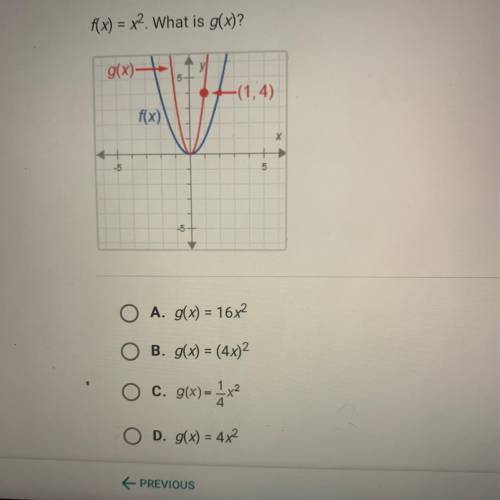 F(x)=x^2 . what is g(x)?
please help ‍♀️