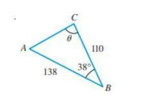 50 POINTS, URGENT!! Need this triangle solved with any law you consider necessary, show your work i