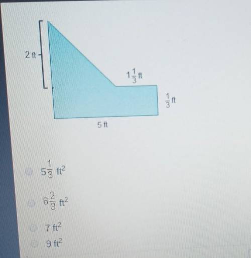 What is the area of the figure? Please help quickly​