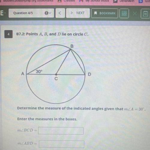Find the measures of the angles given