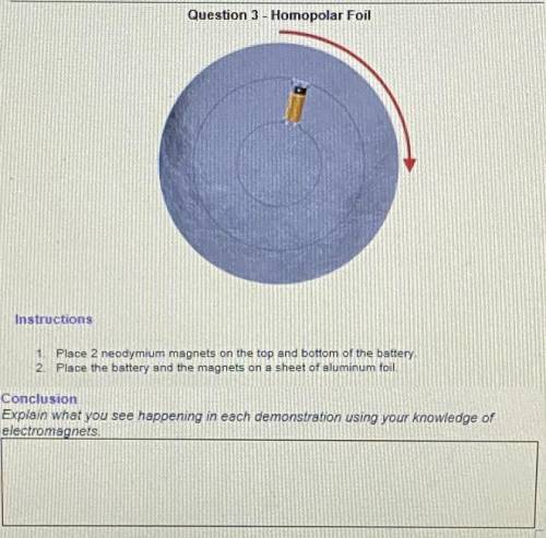 Homopolar foil

Explain what's happening in each demonstration using your knowledge of electromagn