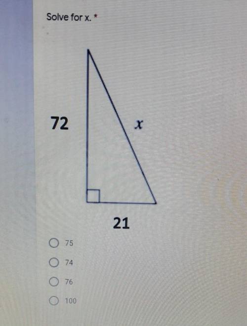 Solve for x. can someone answer this please ​