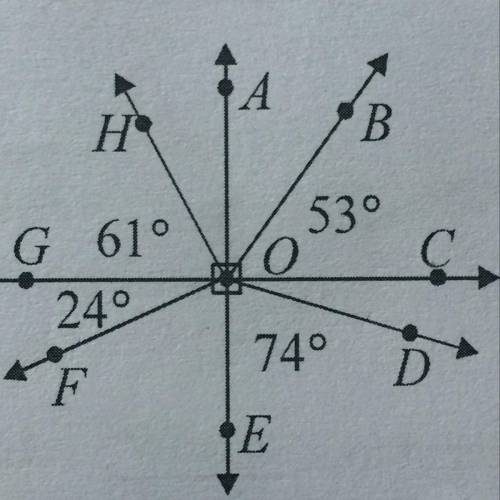 Calculate the measure of each unknown angle