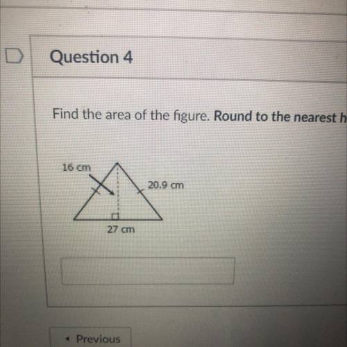 NO LINKS !Find the area of the figure ..Round to the nearest hundredth