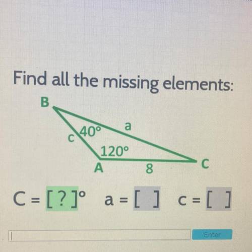 Find all the missing elements:
