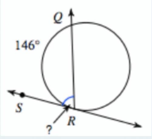 What is the measure of missing angle indicated?