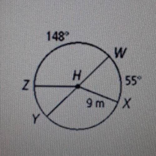 1) what's the measure of YX?

2) what's the measure of YZX? 3) what's the measure of YXW? 4) what'