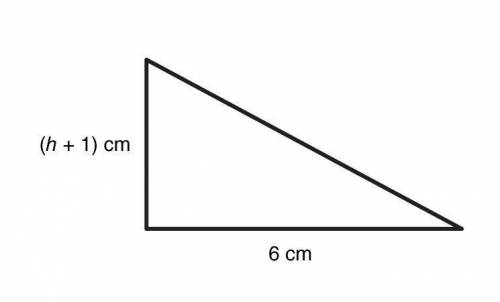 The area of a triangle is found by multiplying half of the measure of its base by its height. The a