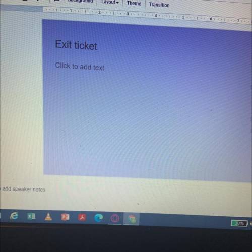 Me and my group were assigned on a project about Brazil. and I was assigned to do an exit ticket an