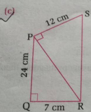 Find the missing sides from the right-angled triangles given below.
