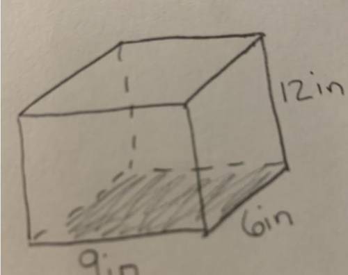 Find the Surface Area of this Prism