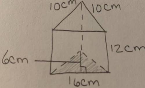 What is the Surface Area of this Prism?