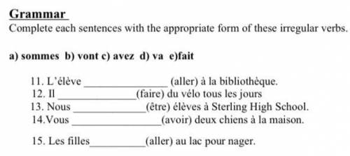 Can someone help me out with french