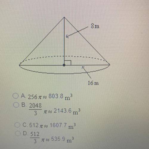 Question 22
Find the volume.