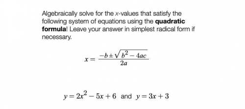Algebra 2 
Question attached
