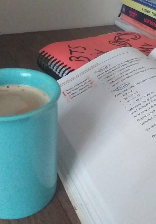Coffee and lesson.... ♡​