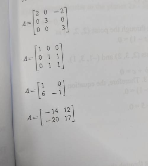 find a matrix P that diagonalizes A,and determine <br /><br />AP​<br />fast pleas