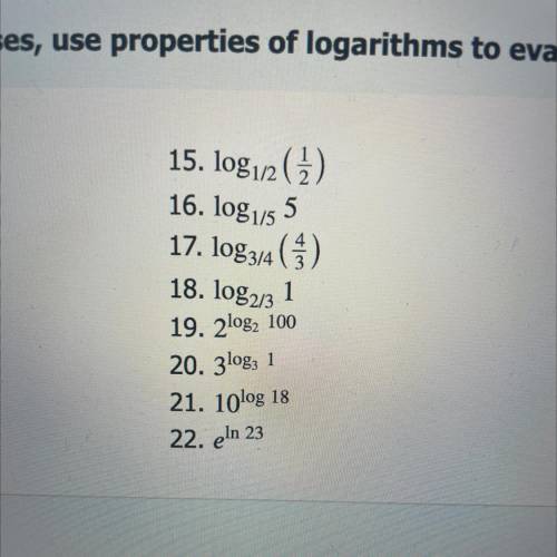 Please help with 15, 17 and 19