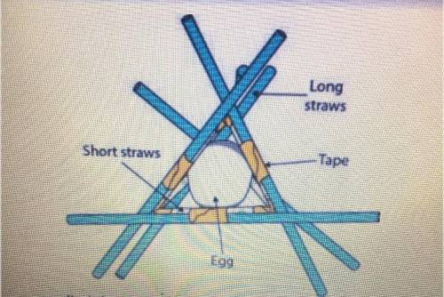 16. Explain how the use of the straws in the design affects the forces.