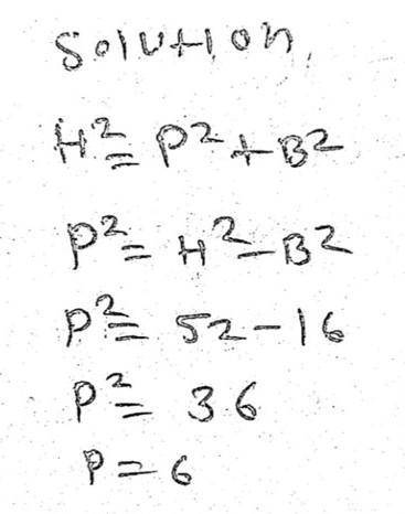 Find the length of the third side. If necessary, write in simplest radical form.​