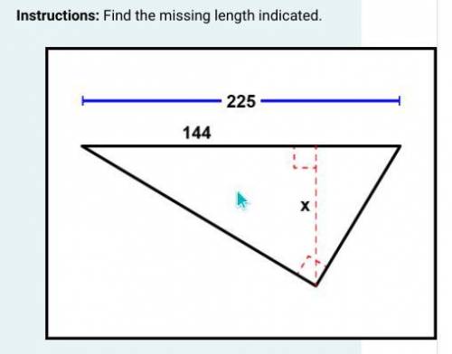 Find the missing length indicated.