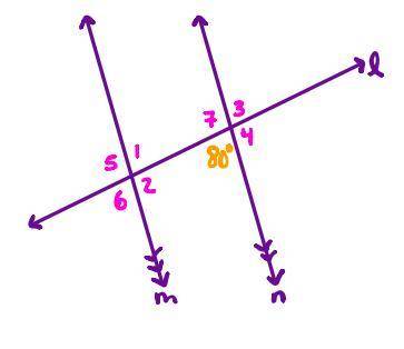 Match the following to the correct answer

angle 1 is
[ Choose ]
angle 2 is
[ Choose ]
angle 6 is
