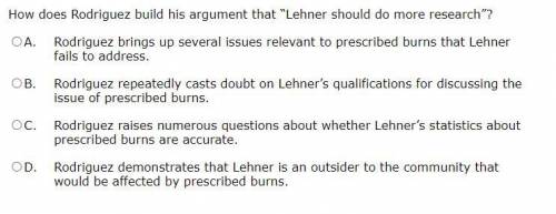 How does Rodriguez build his argument that “Lehner should do more research”?