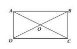 Determinar la longitud de los lados del rectángulo ABCD si el segmento AO es igual a 2√ 5 y el segm