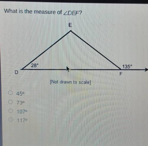 What Is the measure of DEF?​