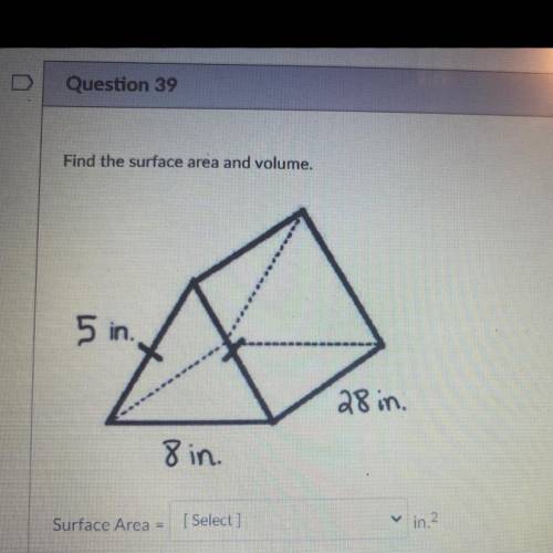 Anyone good at finding surface area and volume?