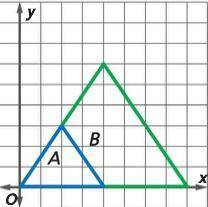 A ~ B. What is the scale factor from A to B?