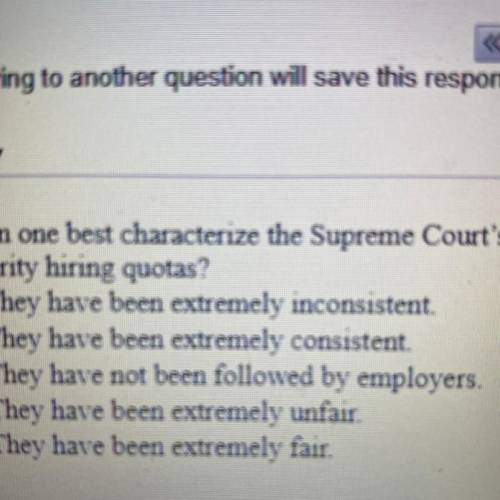 How can one best characterize the Supreme Court's rulings on the question of minority hiring quotas