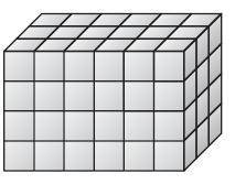 How many blocks fill this prism?